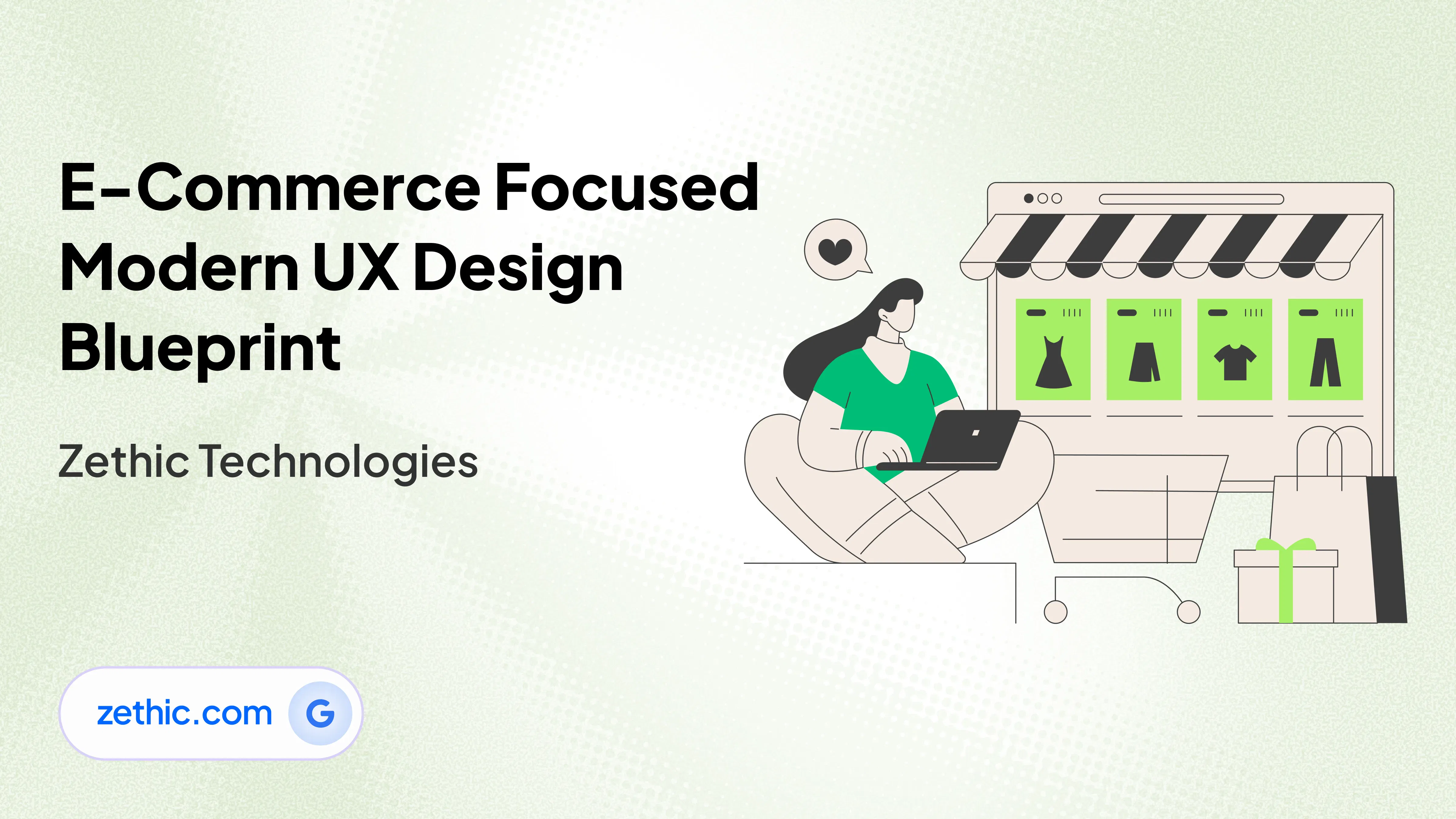 UI UX design company in Bangalore creating e-commerce UX blueprint through strategic user interface design and website design and development by Zethic Technologies